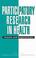 Cover of: Participatory research in health