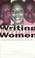 Cover of: Writing African women