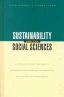 Cover of: Sustainability and the Social Sciences by 