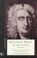 Cover of: The selected poems by Jonathan Swift