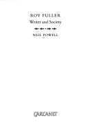 Roy Fuller by Neil Powell