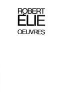 Cover of: Euvres