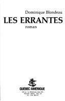 Cover of: Les errantes: roman