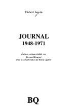 Cover of: Journal, 1948-1971 by Hubert Aquin