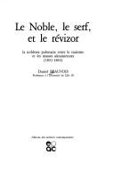 Cover of: Le  noble, le serf et le revizor by Daniel Beauvois