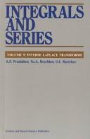 Cover of: Direct Laplace Transformations-Inverse Laplace Transformations (Integrals and Series, Vol 4 and Vol 5) by A. P. Prudnikov