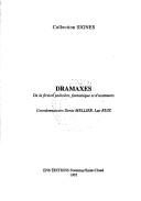 Cover of: Dramaxes by 
