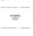 Cover of: Pompei e gli architetti francesi dell'Ottocento by 