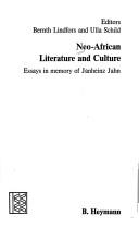 Cover of: Neo-African literature and culture: Essays in memory of Janheinz Jahn