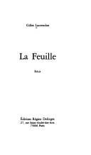 Cover of: La feuille: récit