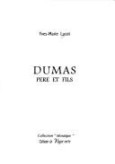 Cover of: Dumas by Yves-Marie Lucot