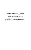 Cover of: ALENA-MERCOSUR: enjeux et limites de l'intégration américaine