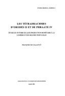 Cover of: Les tétradrachmes d'Orodès II et de Phraate IV: étude du rythme de leur production monétaire à la lumière d'une grande trouvaille
