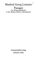 Cover of: Passagen: Zur Wissenschaftskritik in den Werken Herbert Achternbuschs