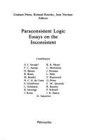 Cover of: Paraconsistent Logic: Essays on the Inconsistent (Analytica)