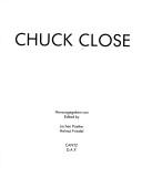 Cover of: Chuck Close