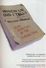 Cover of: Which Lie Did I Tell? by William Goldman
