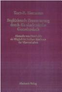 Cover of: Beglückende Ermunterung durch die akademische Gemeinschaft by Kurt R. Biermann