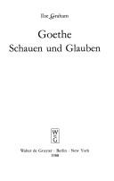 Cover of: Goethe by Ilse Graham
