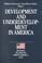 Cover of: Development and Underdevelopment in America