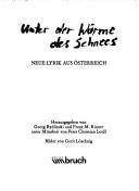 Cover of: Unter der Wärme des Schnees: neue Lyrik aus Österreich