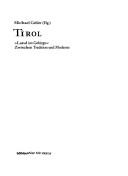 Cover of: Tirol: "Land im Gebirge"  by 