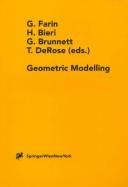 Cover of: Geometric Modelling : Dagstuhl 1996 (Computing Supplementum, No 13)