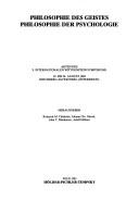 Philosophy of mind, philosophy of psychology by International Wittgenstein Symposium (9th 1984 Kirchberg am Wechsel, Austria)