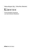 Cover of: Geschichte der österreichischen Bundesländer seit 1945, 10 Bde. u. 2 Sonderbde., Kärnten