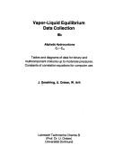 Cover of: Vapor Liquid Equilibrium Data Collection (Vol 1 Pt6b)