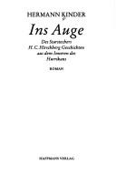 Cover of: Ins Auge: Des Starstechers H. C. Hirschberg Geschichten aus dem Inneren des Hurrikans : Roman