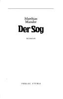 Cover of: Der Sog by Matthias Mander