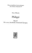 Cover of: Philippi by Peter Pilhofer