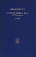 Cover of: Explicatio Epistolae Pauli ad Romanos