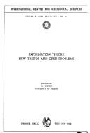 Cover of: Information Theory. New Trends and Open Problems by G. Longo