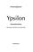 Cover of: Ypsilon