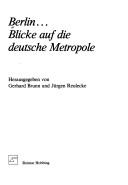 Cover of: Berlin-- by Gerhard Brunn, Jürgen Reulecke