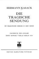 Cover of: tragische Sendung: ein dramatisches Ereignis in zehn Szenen