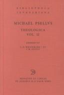 Cover of: Michaelis Pselli Theologica