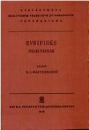 Cover of: Phoenissae by Euripides