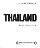 Cover of: Thailand: Land der Freien