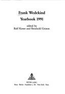 Cover of: Frank Wedekind: yearbook 1991