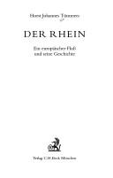 Cover of: Rhein: ein europäischer Fluss und seine Geschichte
