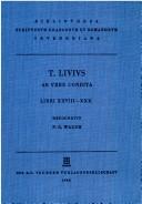 Cover of: Titi Livi Ab urbe condita libri XXVIII-XXX by Titus Livius