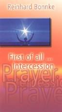 Cover of: First of All Intercession