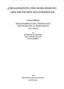 Cover of: Organisation Und Mobiliserung DES Deutschen Ressourcen 1942-1945 by Bernhard R. Kroener