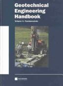 Cover of: Geotechnical engineering handbook by editor, Ulrich Smoltczyk.