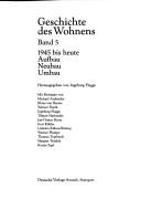 Cover of: Geschichte des Wohnens.