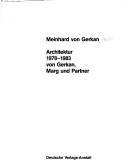 Architektur 1978-1983 by Meinhard von Gerkan