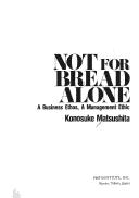 Cover of: Not for Bread Alone